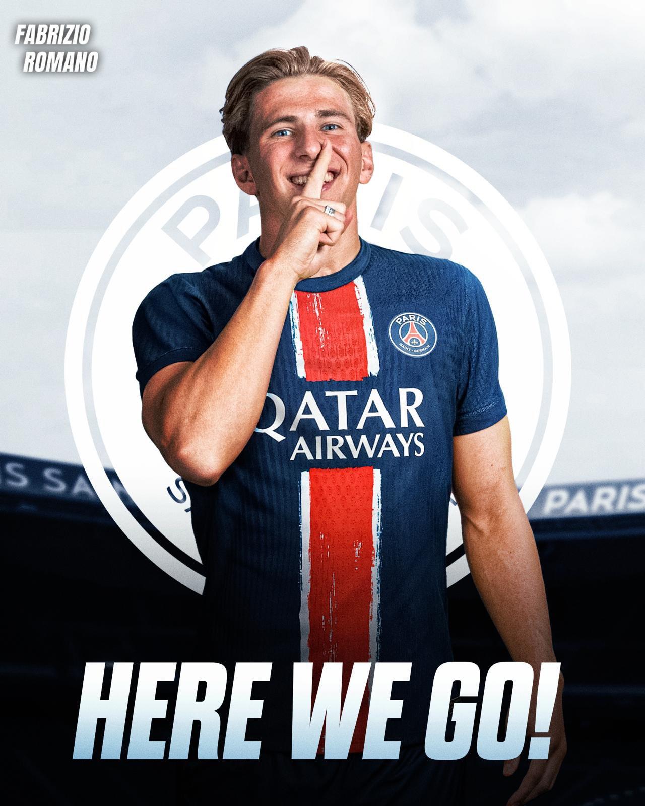 巴黎圣日耳, 那摩效力了, 费转会至英